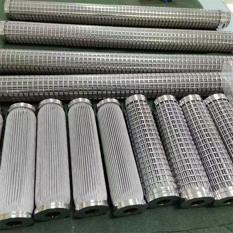 Stainless steel sintered filter element 1