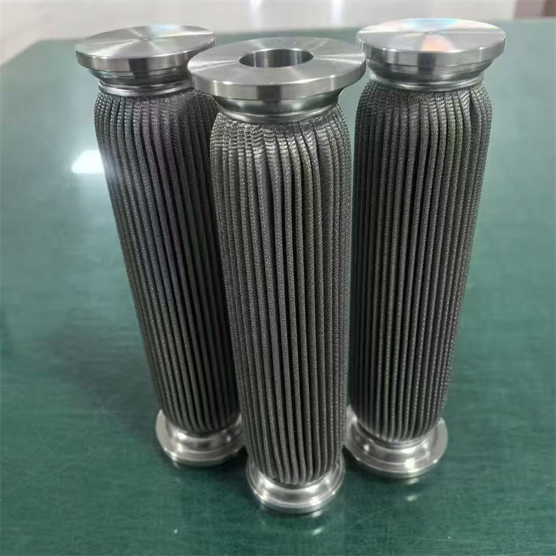 Stainless steel sintered filter element 2